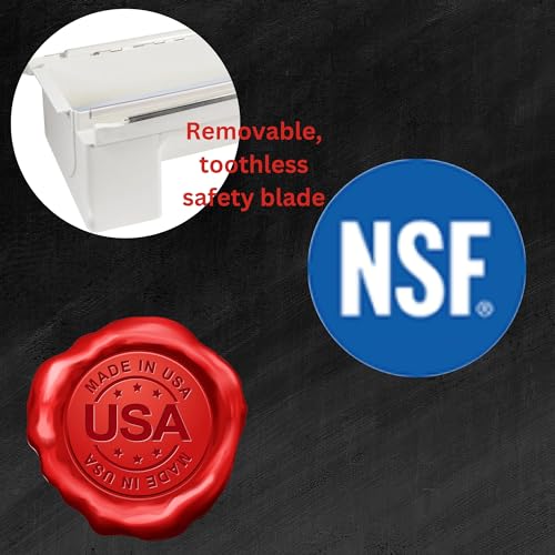 TableCraft KK6 KenKut 24" Film and Foil Dispenser, ABS Construction, Holds 24" Rolls up to 6" Diameter, Anti-Static Bar, Metal Safety Blade, Wall-Mount & Suction-Cup Options, Dishwasher Safe by Tablecraft - Image 5