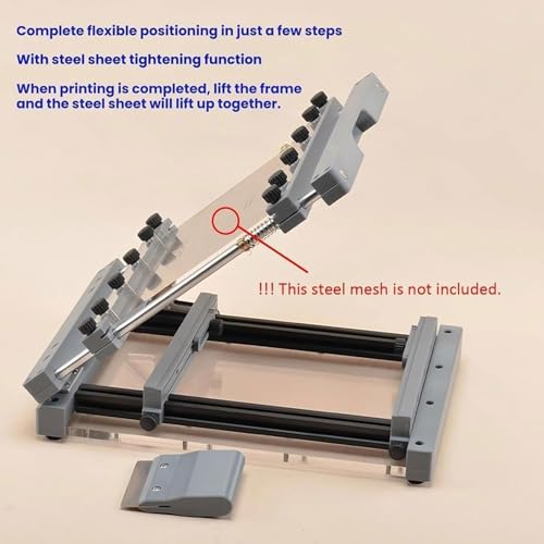 Imprimante manuelle pâte à souder SMT sérigraphie pour assemblage PCB - 5