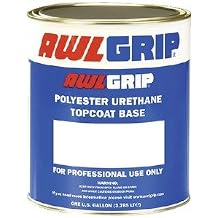 Awlgrip Awlgripxae; Polyester Urethane Topcoat Color Eggshell White, Size Gallon
