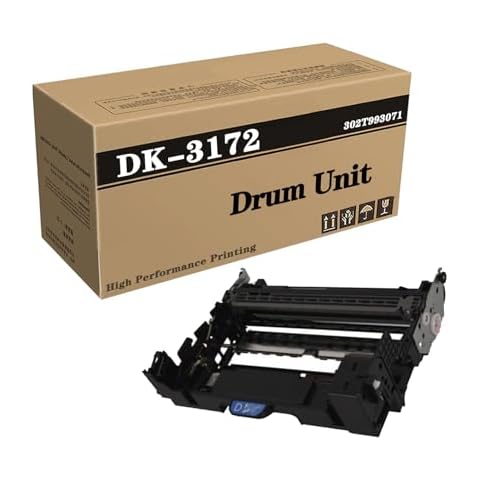 UEKSLL DK-3172 302T993071 Black Drum Unit Replacement Compatible for Kyocera ECOSYS M3145idn M3645idn P3045dn P3145dn Printer, High Yield 300,000 Pages 1Pack Cover