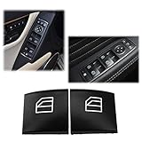Ansblue Car Electric Window Switch Lift Button Left and Right Caps, Suitable for Mercedes-Benz W164 ML W251 GL X164 R-Class