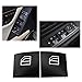 Ansblue Car Electric Window Switch Lift Button Left and Right Caps, Suitable for Mercedes-Benz W164 ML W251 GL X164 R-Class