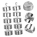 Healifty 10pcs Calibration Weights Hanger for Accurate Laboratory Mass Measurement Heavy Duty Metal Weights for Scales for Industrial and Educational Use