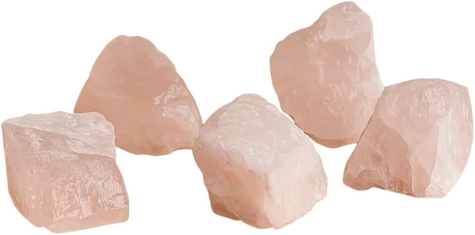 Quartzo Rosa Bruto (500g)