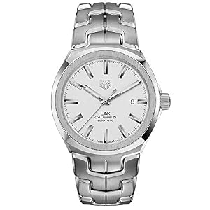 TAG Heuer Link Silver Dial Stainless Steel Men's Watch WBC2111.BA0603