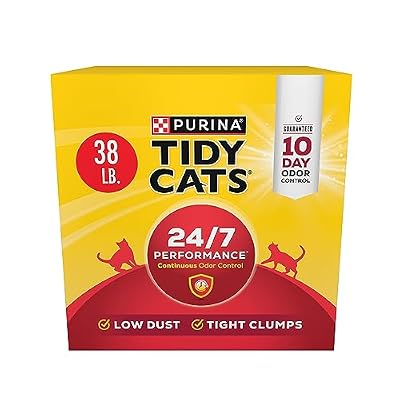 Purina Tidy Cats 24/7 Performance Clumping Cat Litter, 38 lb Box