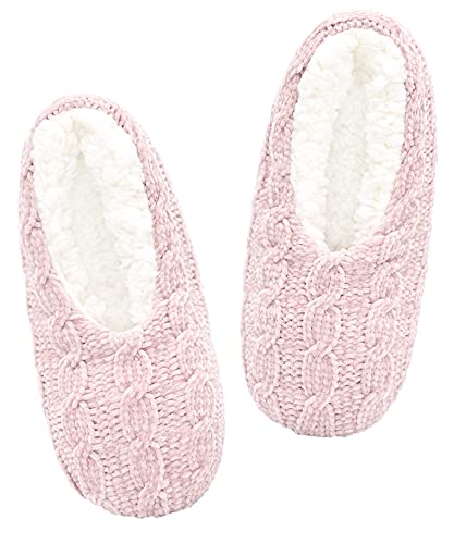 Image of Panda Bros Slipper Socks For Women With Grippers, Fuzzy Womens Slipper Socks With Non Slip Bottoms, Cozy Warm House Slippers
