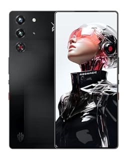 REDMAGIC 10S Pro 144Hz Smartphone Gaming, 5G Android Téléphone Portable, 12GB RAM+256GB ROM, Snapdragon 8 Elite Leading Version, 6.85" 1.5K AMOLED Écran, FHD+, 50MP Caméra Nightfall