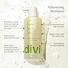 Divi Volumizing Shampoo for Women and Men - Lightweight Volume Shampoo for Fine Hair - Formulated to Cleanse, Nourish and Balance the Scalp