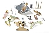 Holley 45-225SA Aluminum Manual Choke Conversion Kit - Shiny