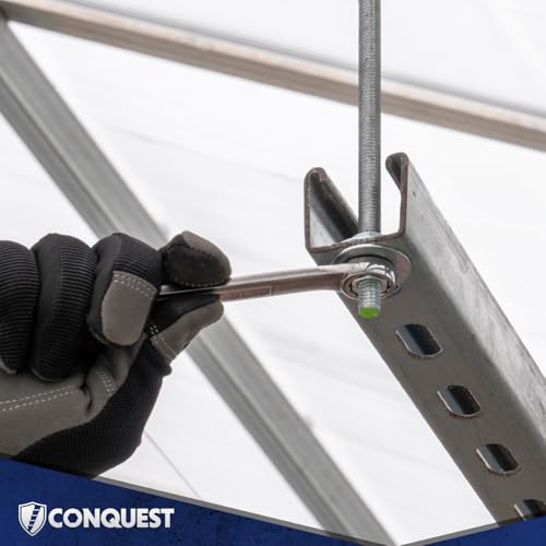 Conquest Fasteners Type 316 Stainless Steel Fully Threaded Rod, 5/8\" -11 Thread Size, 24\" Length Right Hand Threads (4 Pack)