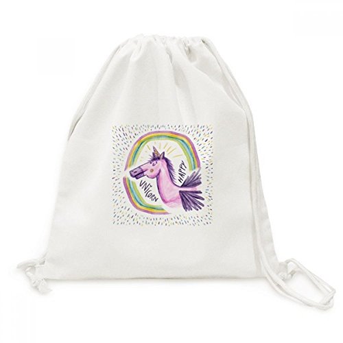 Sac cordon licorne violette une idée cadeau originale pour passionnés