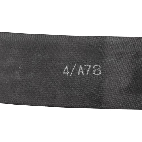 Image of uxcell 4 /A78 or 4 /4L800 Banded V-Belt Classic Wrapped Rubber, 4 Banded /4 Ribs, A Profile, 78 inch(1980mm) Inside Circumference