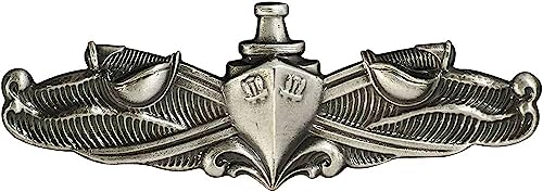 US Navy Naval Surface Warfare Specialist ESWS Oxidized Hat Pin