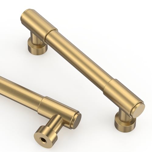 Asidrama Champagne Bronze Kitchen Cabinet Pulls,3.75 Inch,10 Pack