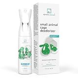 Dynamic Element Spray neutralisant les odeurs pour cage à rongeurs - Idéal pour hamsters, lapins, cochons d'Inde et chinchillas - Sans parfum - Formule minérale - 266 ml