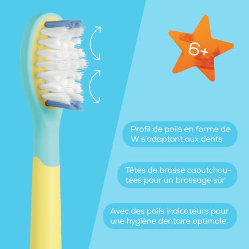 BEURER Wavy Clean SC 11 têtes de remplacement pour brosse à dents 4 pcs - vue 3