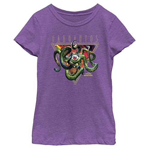 T-shirt fille Marvel Gargantos triangle stylé au tissu doux