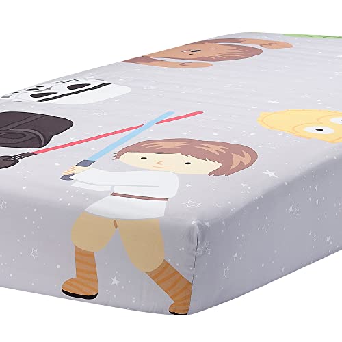 Lambs & Ivy Star Wars Galaxy Crib Sheet #TOP23