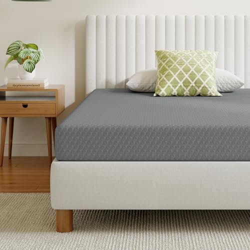 Image of Novilla Queen Mattress 8 Inch, Queen Memory Foam Mattress for Cool Night Sleep & Pressure Relief, Thermally Balanced Foam Mattresses for Enhanced Support & Breathability, Bed Mattresses in a Box