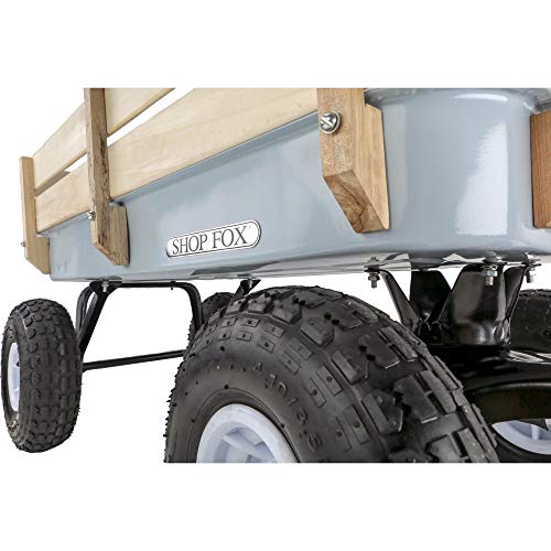 Shop Fox D3244 Heavy Duty Wagon with Wood Sides by Shop Fox - Image 5