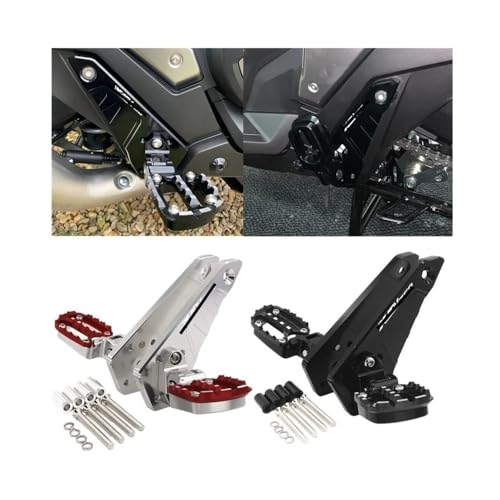 Cale pied moto XADV 750 repose-pieds arrière pliants passager 2021 2022