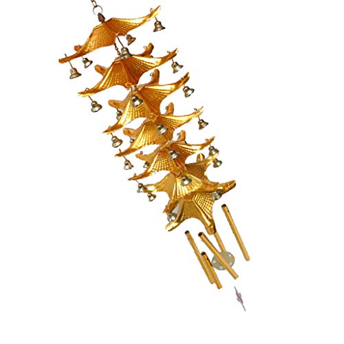 LOVIVER Presente De Aniversário De Tubo De Metal Em Casa Wind Chime Bell Wind Bell