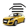 Car Wind Deflectors for Suzuki Swift MK2-MSF 2010-2014 2015 2016, Sun Visors Windproof Rain Car Wind Deflectors Auto Accessories