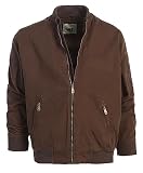 Jamie from The Haunting of Bly Manor Costume: A Simple DIY Guide 7 Dark Brown Twill Bomber Jacket