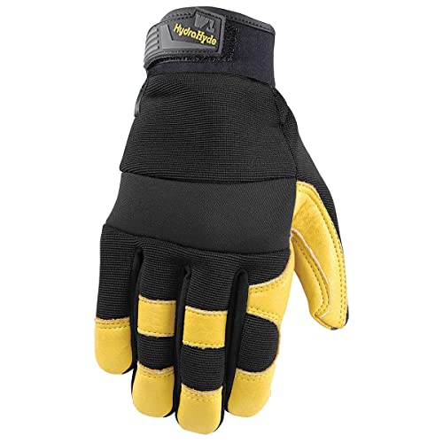 Guantes de trabajo de piel para proyectos y mantenimiento Wells Lamont HydraHyde