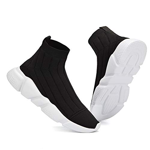 Image of Casbeam Men's Running Knit Comfortable Lightweight Breathable Casual Sports Shoes Fashion Sneakers Slip-On Walking Shoes