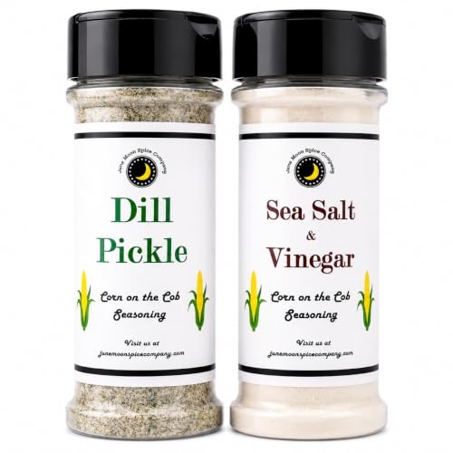 Premium | Corn Seasoning 2 Pack | Dill Pickle & Sea Salt
