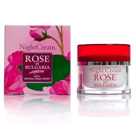 Night Cream Rose of Bulgaria with Natural Rose Water