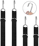 Die Spanngummis sind besonders widerstandsfähig, stabil und reißfest und somit optimal zum Transport geeignet. Die Zugkraft liegt bei 80kg (784N), die maximale Ausdehnungslänge bei der doppelten Länge des Produktes.