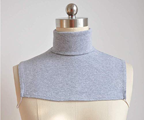 Image of Teemall Women's Half Top Collar Neck Winter Dickey False Fake Turtleneck Neck Warmer