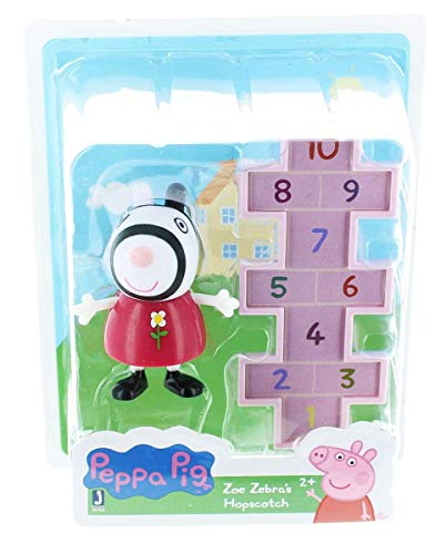 Peppa Pig Friends and Fun Zoe Zebras Hopscotch Toy Figure