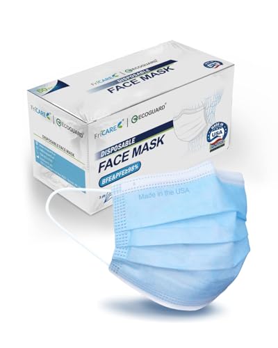 Fricare 3PLYMASK_50PACK Made In Usa Disposable Face Masks cover