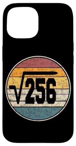 256 �̕����� 16 �΂̒a���� ���B���e�[�W 16 �� �X�}�z�P�[�X iPhone 15 �p