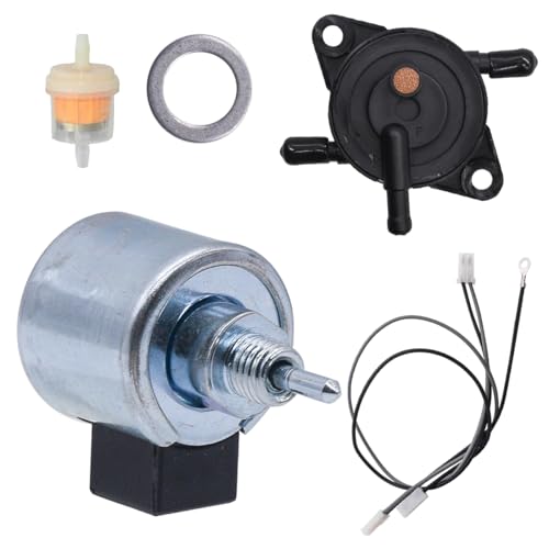 JDLLONG 21188-7002 Carburetor Fuel Shut Off Solenoid Fit for Kawasaki FR651V FR691V FS730V FH430V FH541V FH580 FH381V 480V 541V 580V FR/FS/FX 481V Engine Replace for Cub Cadet KM-21188-7002 by JDLLONG - Used condition - US$18.19