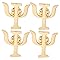 DEARMAMY 4 pièces Broche Psychologue Lettres Symboles Psychologie Pin Stylée pour Sac à Dos Pulls Cadeau Santé Mentale