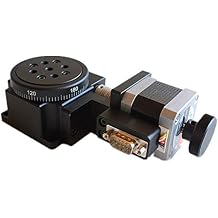 Electric Rotating Machine Optical Rotating Platform, 360 Optical High Precision Motorized Rotation Stage, Load 30Kg