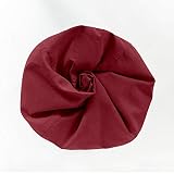 Lumaland Luxury ogromny worek do siedzenia XXL z tkaniny mikrowelurowej, worek do siedzenia w pomieszczeniach w różnych rozmiarach i kolorach XL Plus | Ø 60-65 cm Xl Plus - Rot