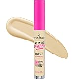 essence | Keep Me Covered Concealer (10 | Pale)| Lightweight, Non-Comedogenic, Buildable Coverage | Vegan, Cruelty Free & Paraben Free