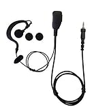 アイコム対応 インカム イヤホンマイク (アルインコ用/ヤエス用/スタンダード用 / モトローラ用のトランシーバー１ピン 防水ねじ込み式プラグに互換) 耳掛け式 FTH-107 FTH-108 FTH-208 FTH-307 FTH-308 SR-40 SR-45 SR-70 SR-100 DJ-P22 DJ-P221 IC-4300 IC-4350 FIELD GEAR FAMZ-SYM