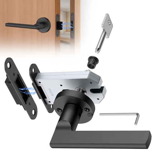 Magnetic Auto-Lock Invisible Door Lock