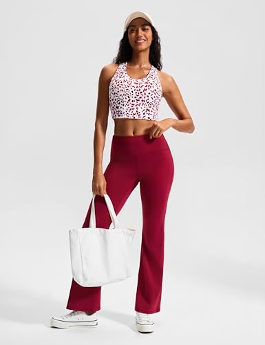 Image of Sports Bras for Women Criss-Cross Back Padded Workout Tank Tops Medium Support Crop Tops for Women