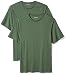 Produktbild Amazon Essentials 2-Pack Regular-Fit Short-Sleeve Crewneck T-Shirt, Dark Green, M