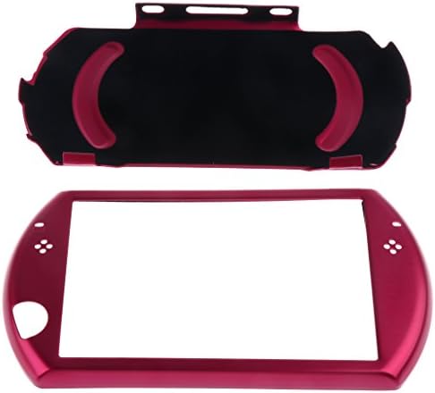 Aluminum Metal Hard Case Cover Shell Guard Protect for Sony PSP GO Slim Console Red