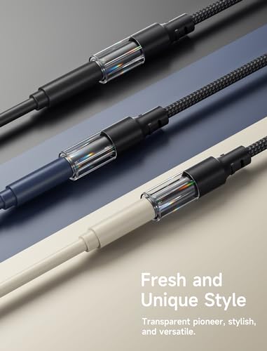 image for JSAUX AUX to USB C Adapter Compatible with iPhone 15 Pro Max [2Pack], 