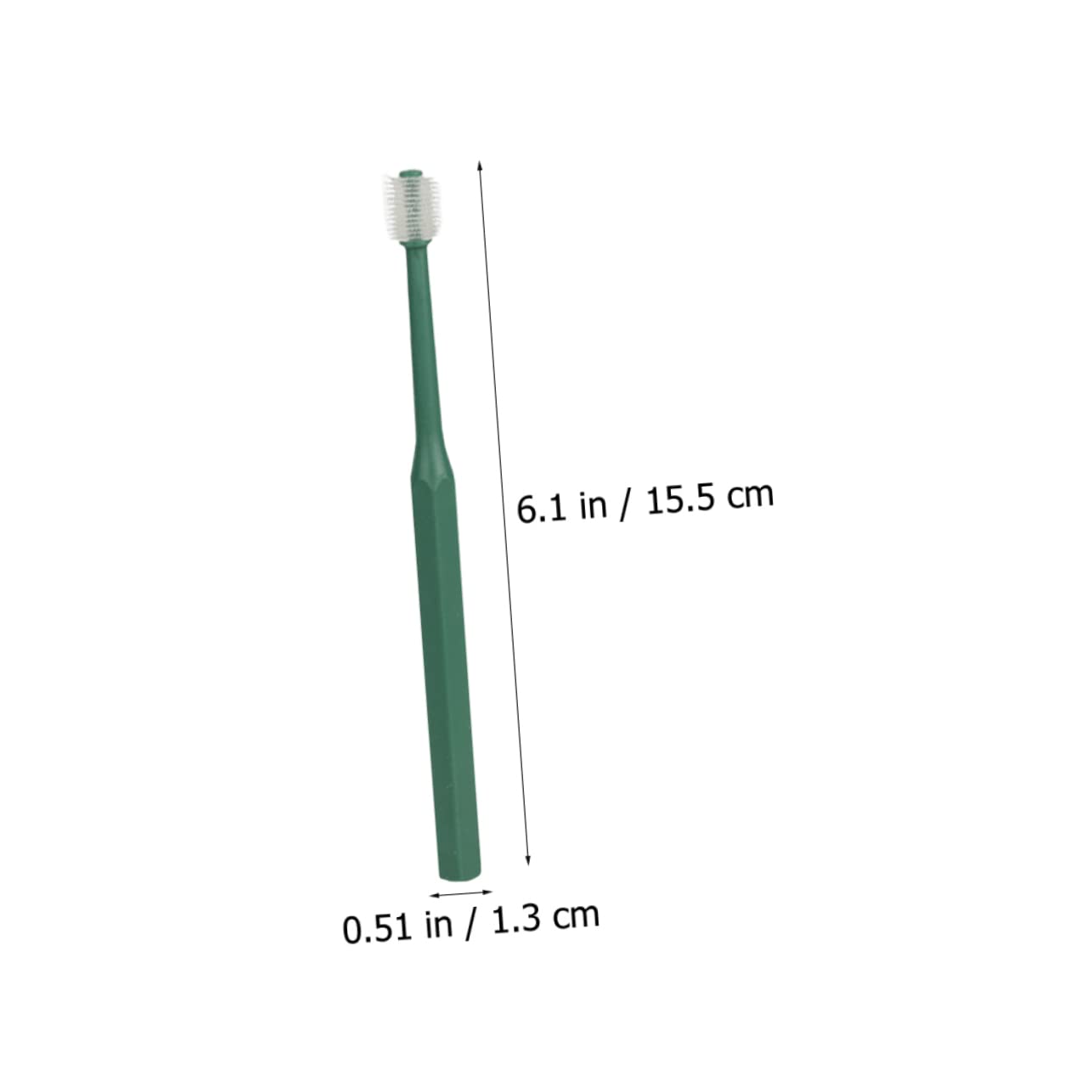 SUPVOX Lot De 3 Brosses À Dents Pour Chien Poils Souples Brosses À Dents Portables Pour Animaux De Compagnie Nettoyage Buccal À 360 Degrés En Plastique Pour Chats Et Chiens 4 Pièces X 3